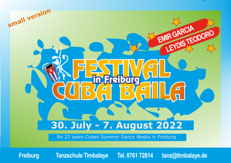 Read more about the article FESTIVAL CUBA BAILA 2022